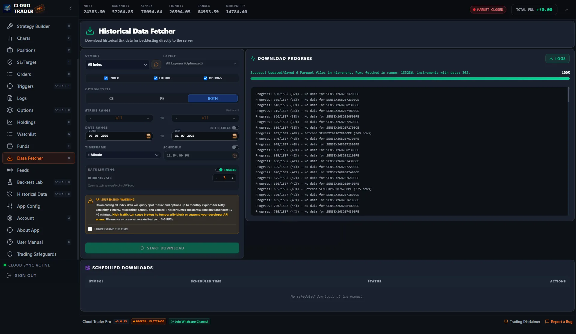 Data Scraper & Fetcher