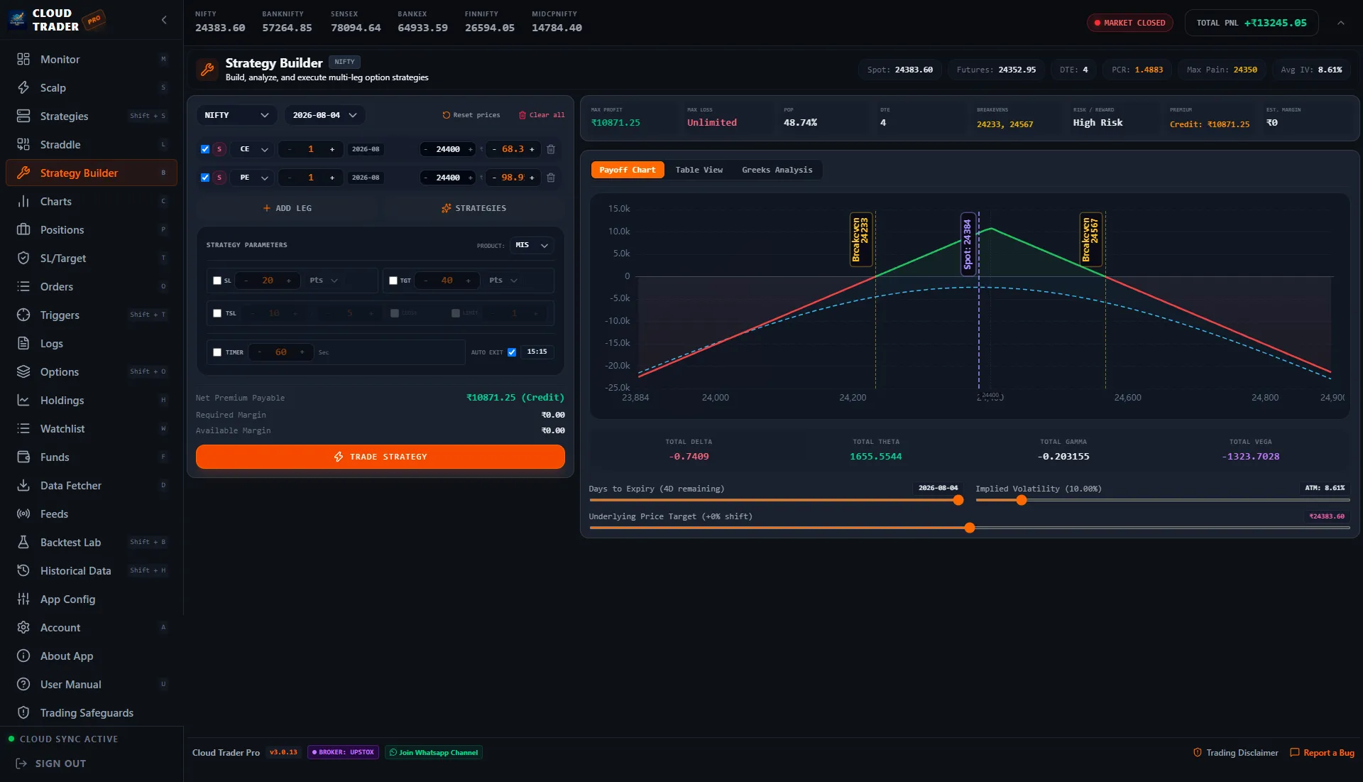 Options Strategy Builder